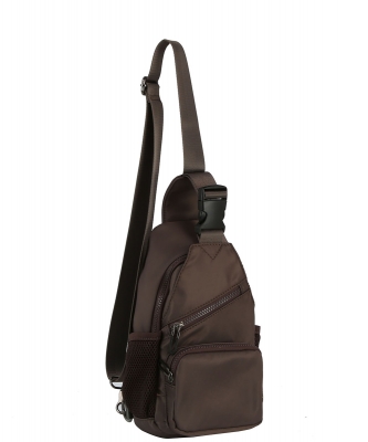 Fashion Nylon Sling Bag GLMA-0096 STONE